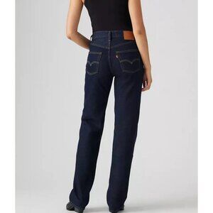 Levi's 33x30 Premium 501 90's Western Women's Jeans Deep Breath Dark Wash